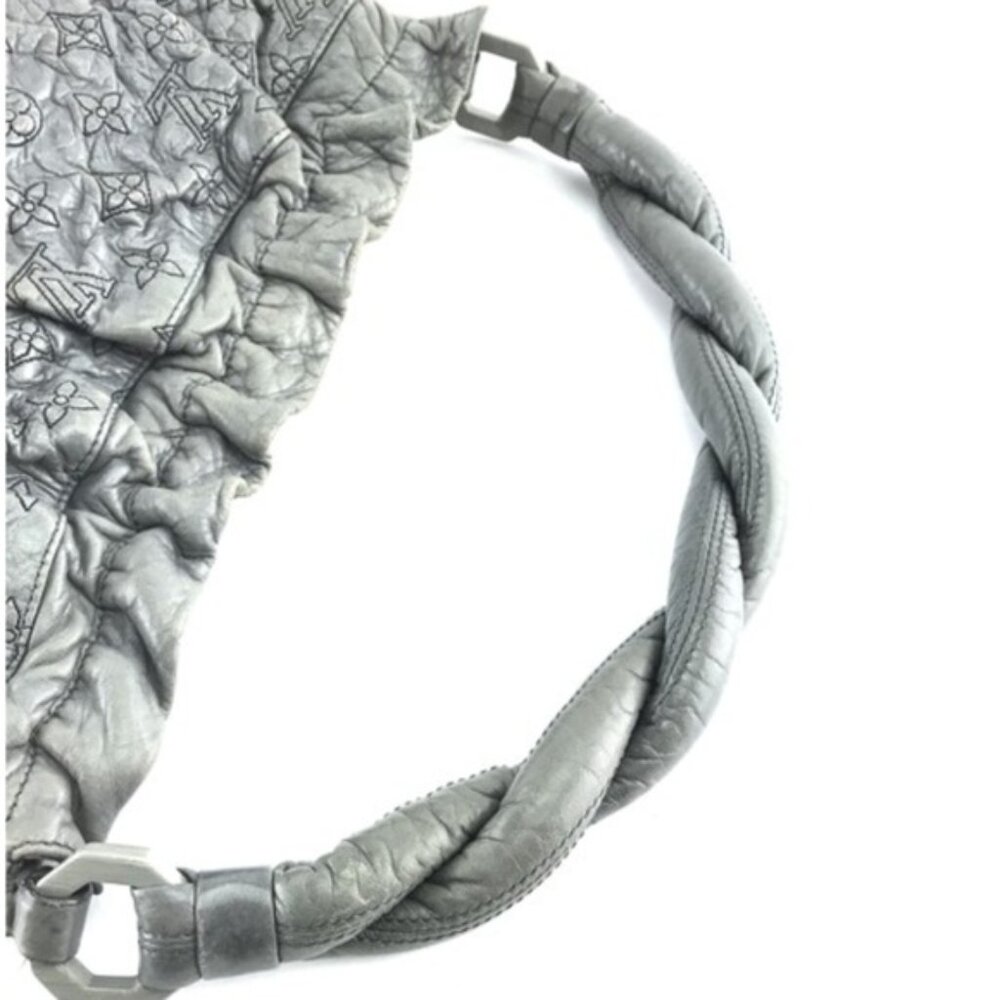 Louis Vuitton Grey Anthracite Monogram Olympe Nimbus PM Bag Limited Edition - Picture 4 of 11